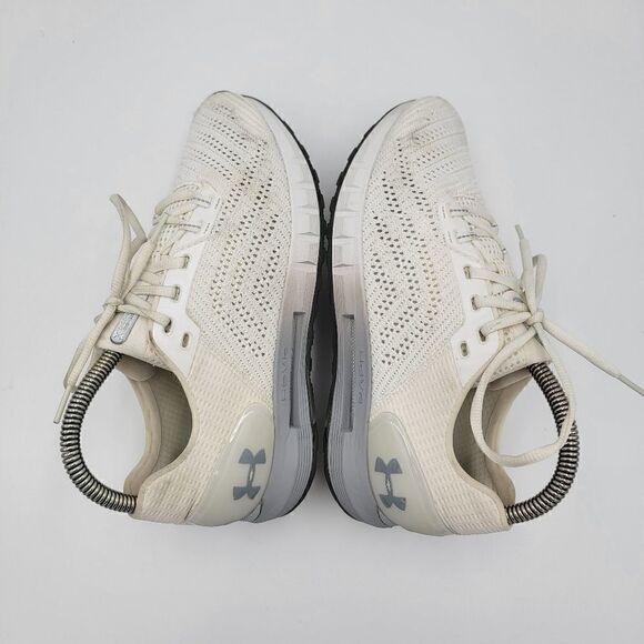 Under Armour Womens Hovr Sonic 2 3021588-104 White Running Shoes Sneakers Sz 9.5 - Picture 6 of 9